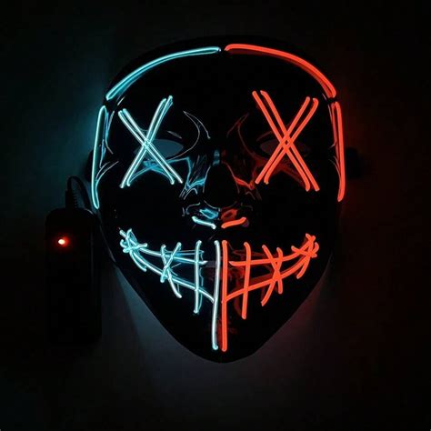 LED Light Up Mask 的图像结果