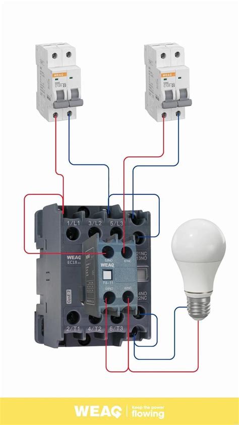 Image result for plc Contactor Connection