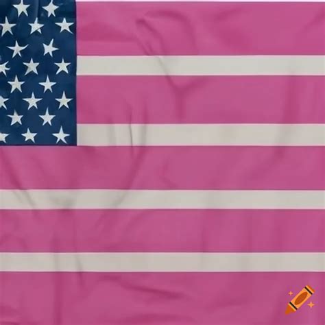 Pink usa flag