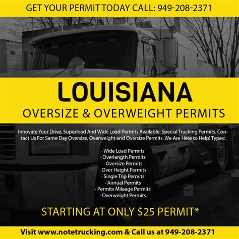 Louisiana Oversize Permits - Oversize Permit Agency Illinois