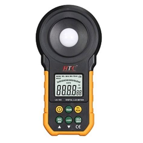 HTC Instrument LX-103 Light Meter Luxmeter, Measures Up-To 2,00,000 LUX ...