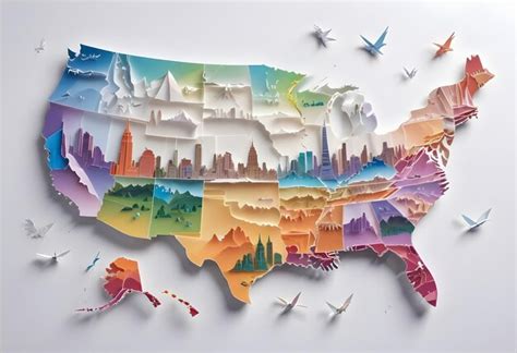 America Map Drawing 的图像结果