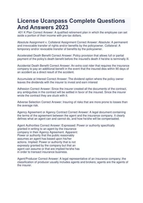 License Ucanpass Complete Questions And Answers 2023 - License Ucanpass ...