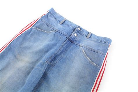 【COU】MARITHE FRANCOIS GIRBAUD side line wide denim pants -2329- | cv