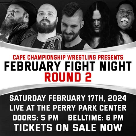 CCW FEBRUARY FIGHT NIGHT: ROUND 2, Perry Park Center, Perryville, 17 ...