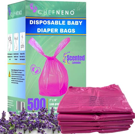 Amazon.com: Fresh Sacks Biodegradable Diaper Disposal Bags, Roll of 250 ...