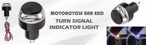AllExtreme EXBWTL2P Imported Motorcycle 7/8" Handlebar Turn Signal LED ...