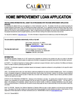 Fillable Online calvet ca 101 HIL Instructions and Application - calvet ...