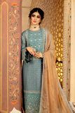 Adan's Libas Ravia Afreen Teal Schiffli Embroidered Chiffon Pakistani ...