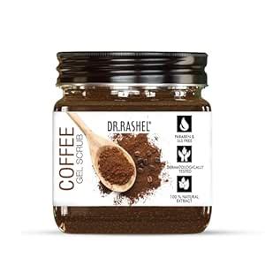 Buy DR.RASHEL Coffee Gel Face & Body Scrub For Men and Women (380 Ml ...