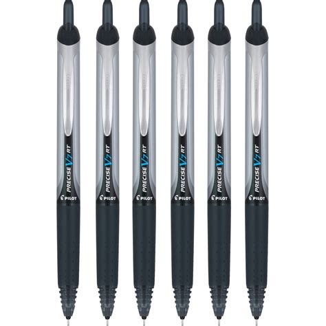 Pilot Precise V7 RT Retractable Rolling Ball Pens, Fine Point, Black ...