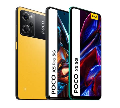 Leaked Xiaomi POCO X5 and POCO X5 Pro official renders confirm designs and several details ahead ...