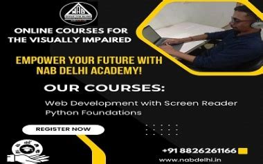 National Association For The Blind | NAB Delhi