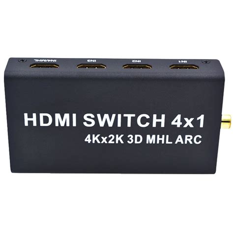 Buy HDMI Matrix Switch 4x4, Microware 4K HDMI Matrix Switcher Splitter ...