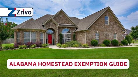 Alabama Homestead Exemption Guide