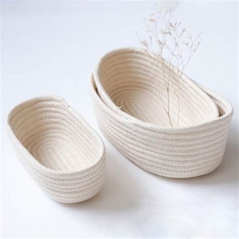 Buy Aoile Tabletop Ship Type Cotton Thread Storage Basket for Cosmetics ...