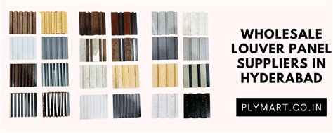 Louver Panel Suppliers in Hyderabad | Louvered Panels in Hyderabad ...