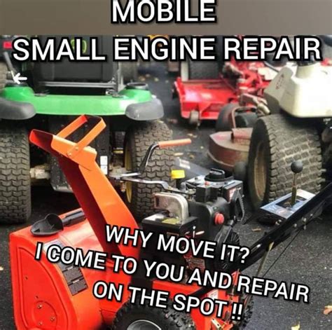 Image result for Small Engine Repair Mobile Service