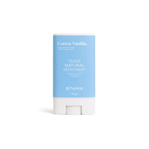 Cotton Vanilla Teens Deo – Bitamin Naturals
