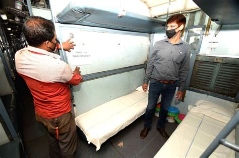 Isolation ward for COVID-19 patients being set up at Rajendra Nagar ...