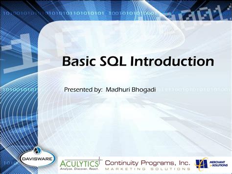 Image result for SQL Server Basic Concepts for Presentation