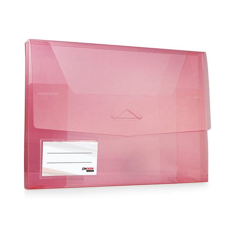 Ondesk Essentials Document Case File | Durable Plastic Document File ...