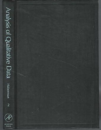 Buy Analysis of Qualitative Data: New Developments (Volume 2) (The ...