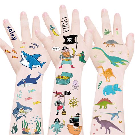 Mocossmy Temporary Tattoos for Kids,9 Sheets India | Ubuy