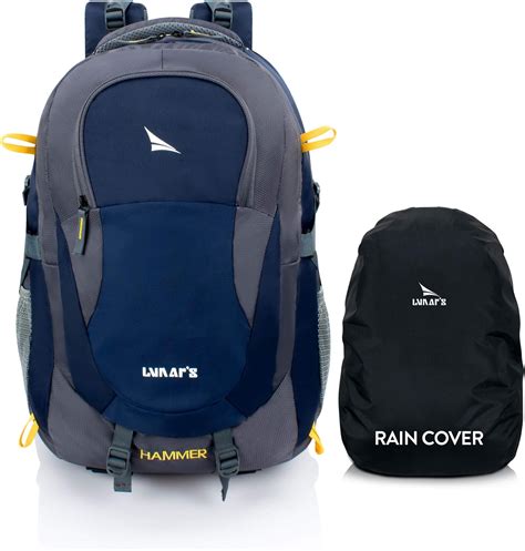 HEROZ Hacker 50 litres Nylon Travel Laptop Backpack Water Resistant ...