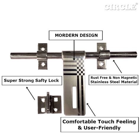 CIRCLE® Double Door KIT Stainless Steel|Door Fittings Full Accessories ...