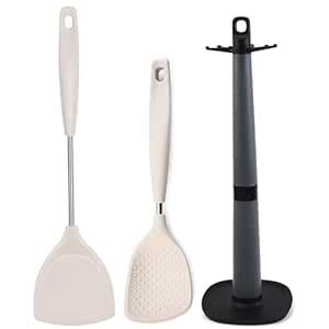 Buy WOODTULA Steel Serving Spoons Rice Server Rice Punja Dosa Spatula ...