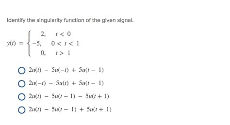 Singularity Function Examples 的图像结果