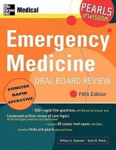 Emergency Medicine Oral Board Review: Pearls of Wisdom, Fifth Edition 5 ...
