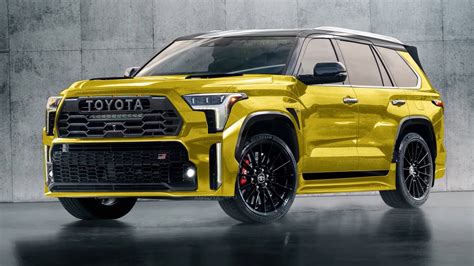Virtual 600-HP Toyota Sequoia GR Sport Presented as “Most Powerful” 3-Row SUV - autoevolution