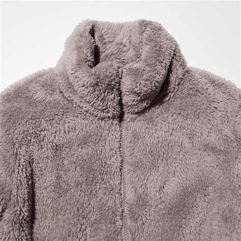 Women's FLUFFY YARN FLEECE FULL-ZIP JACKET | UNIQLO CA