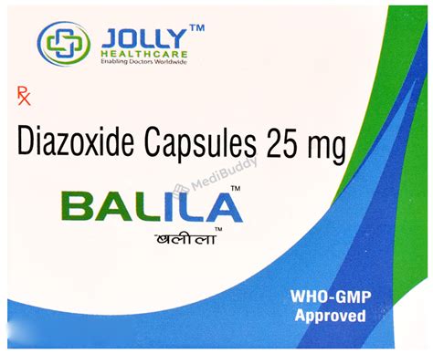 Balila 25mg Capsule: Price, Uses, Side Effects & How to Use - MediBuddy