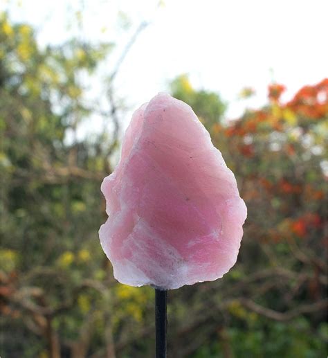 Rose Quartz Cluster On Stand ( AAA ) – Gift Palace India