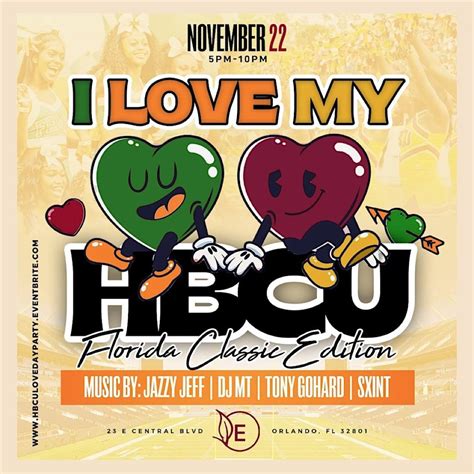I LOVE MY HBCU DAY PARTY - THE #1 DAY PARTY OF CLASSIC WEEKEND! NOV 22 ...