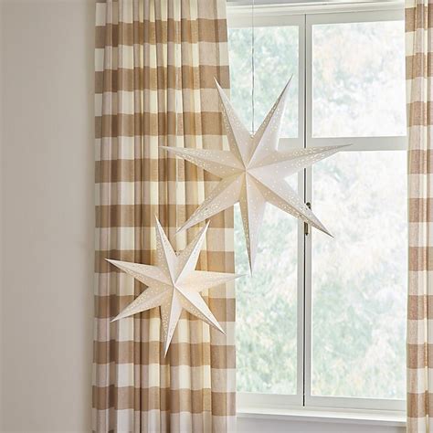 Prelit Paper Star Lighted Christmas D cor