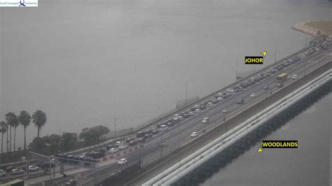 Heavy Congestion At Johor-Singapore Causeway, Traffic Jam Leads From Checkpoint To SLE