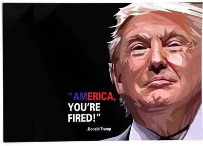 Donald Trump Motivational Wall Posters Paper Print - Personalities ...