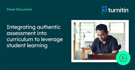 Integrating authentic assessment into curriculum to leverage student ...