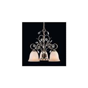 Buy Triarch 32333 3 Light Primavera Chandelier, English Bronze Gold ...