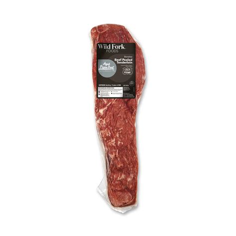USDA Prime Beef Whole Peeled Tenderloin Beef