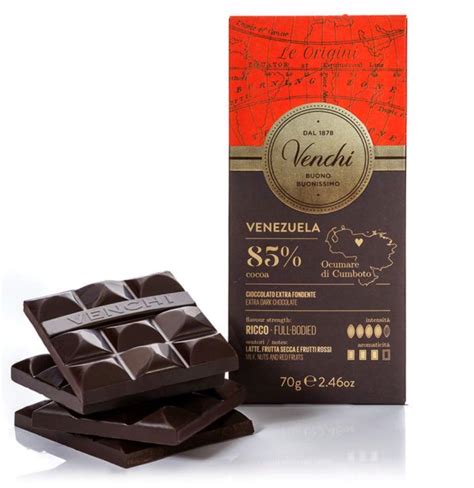 Buy Venchi Venezuela 85% Dark Chocolate Bar 70g 6-pack Online at Lowest ...