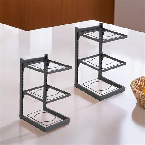 USHA SHRIRAM Carbon Steel | Dish Organiser For Kitchen | Kitchen Side ...