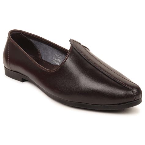 BATA JALSA Men Brown Juttis : Amazon.in: Shoes & Handbags