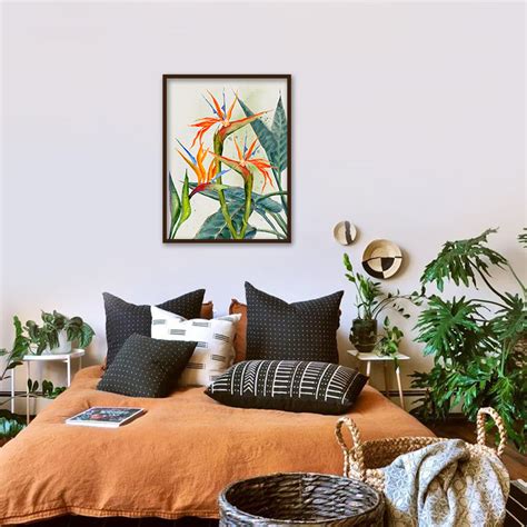 Buy Bird of Paradise 2 | Flower Painting | Floral Prints for decor ...