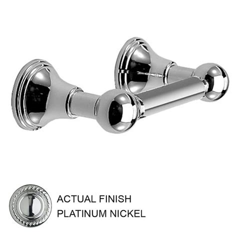 JADO Classic Platinum Nickel Surface Mount Spring-loaded Toilet Paper ...