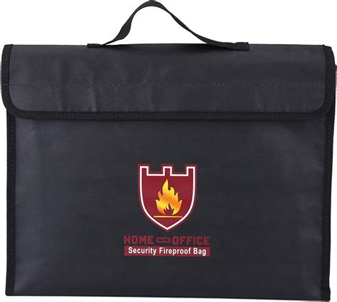 Amazon.com: Fireproof Document Bags, Double Sided Fireproof Bag Money ...